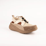 Millie Natural y suela beige
