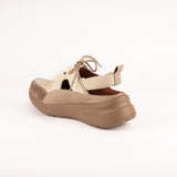 Millie Natural y suela beige