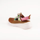 Millie terracota y flores