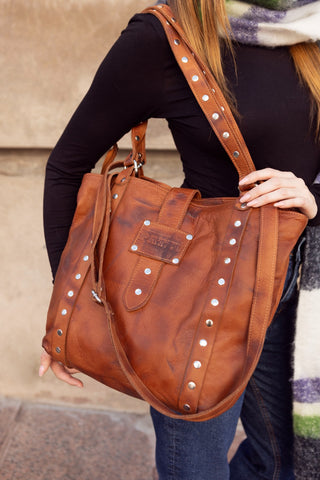 Cartera Milan Terracota